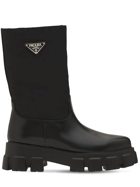 prada boots schwarz